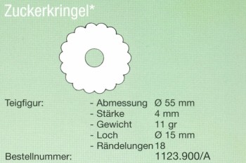 Kalmeijer KGM biscuit forming roller standard rollers 250mm NEW 1123.900 A