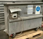 Immersion bath for sheet metal cleaning